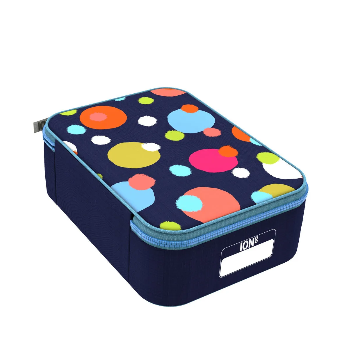 ION8 <BR>
Colourful, printed design lunch bag <BR>
Assorted Designs <BR>