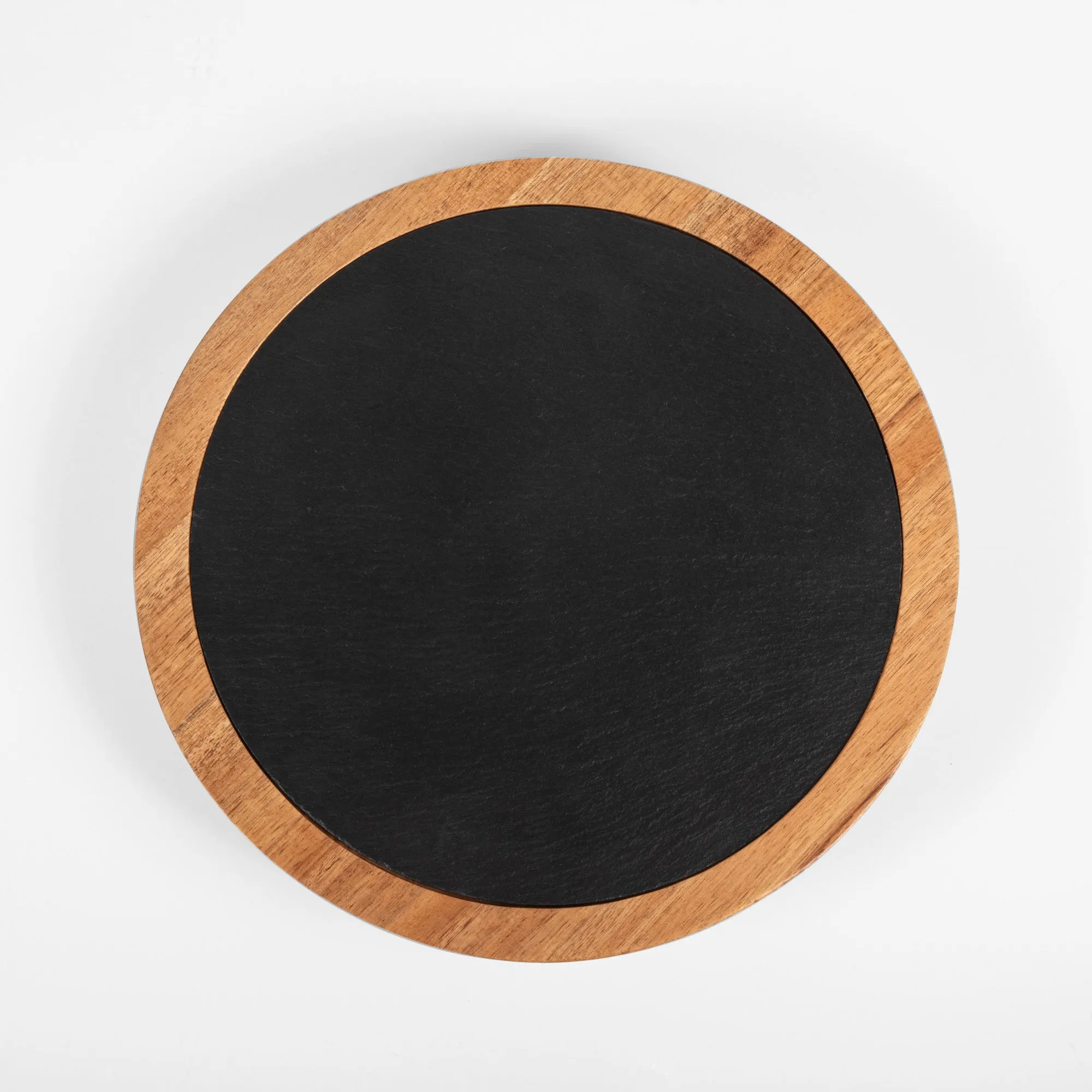 Iowa Hawkeyes - Insignia Acacia and Slate Serving Board with Cheese Tools
