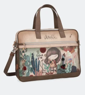 Ixchel Briefcase with a zip