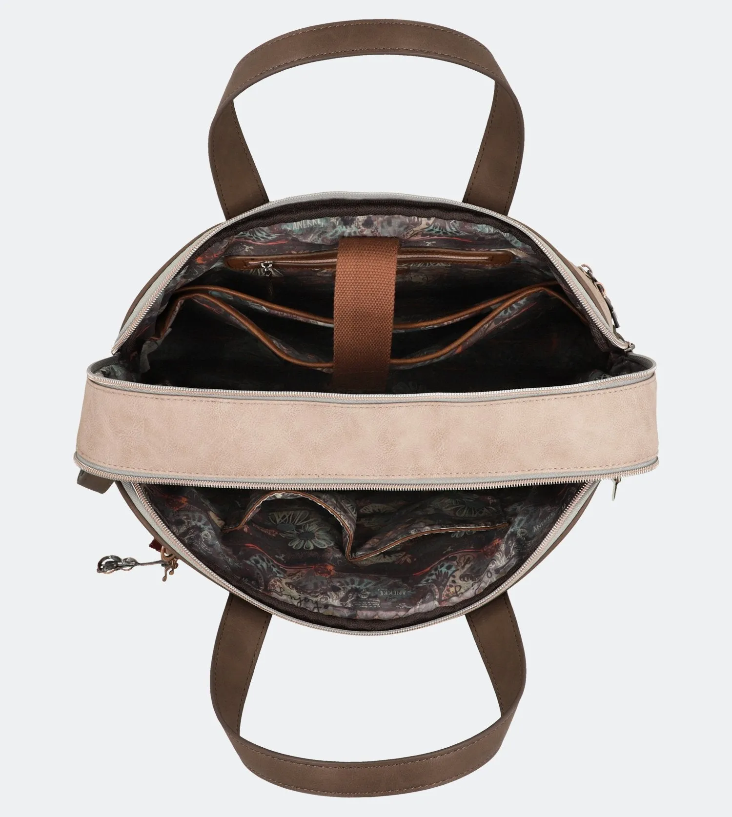 Ixchel Briefcase with a zip
