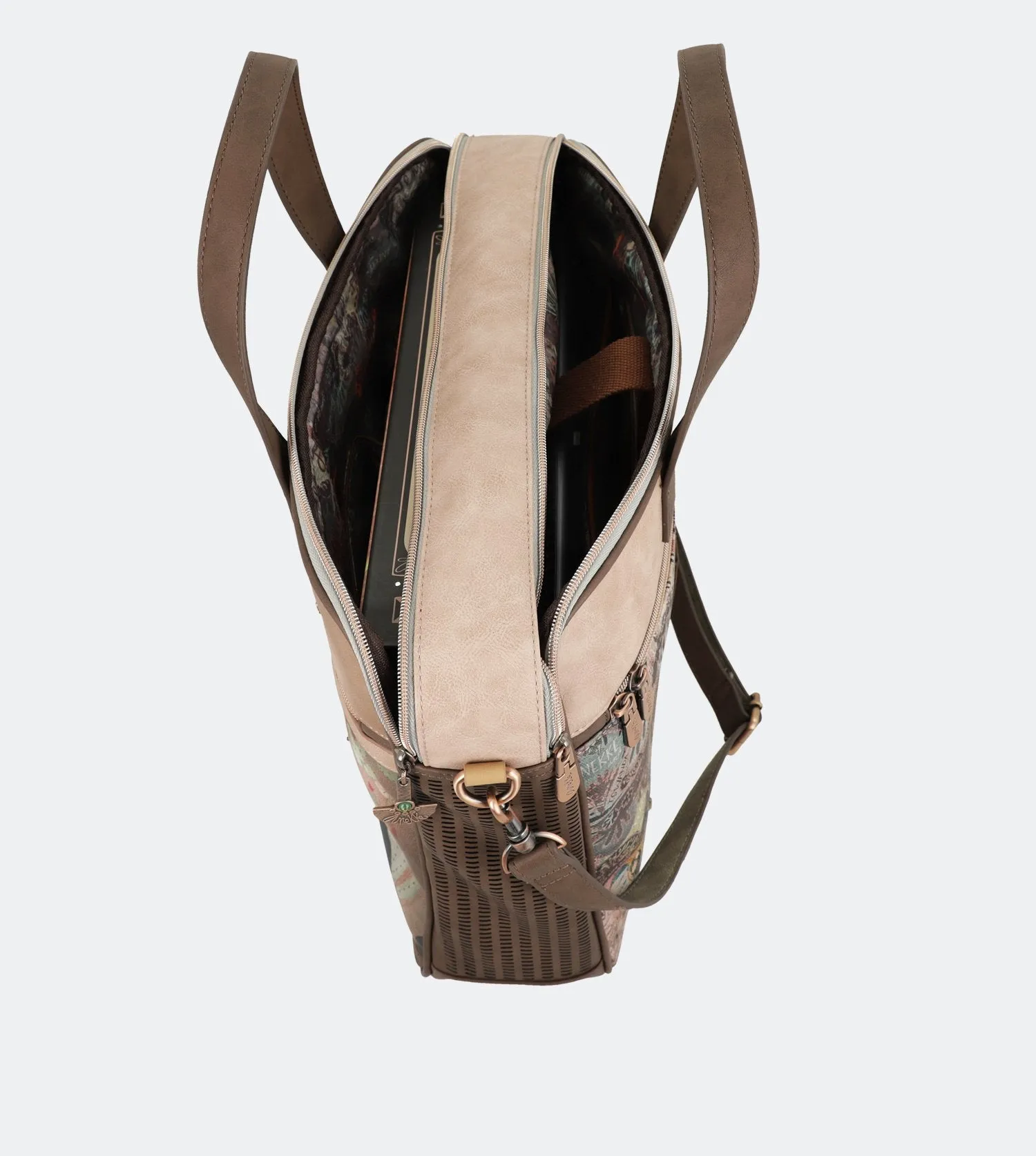 Ixchel Briefcase with a zip