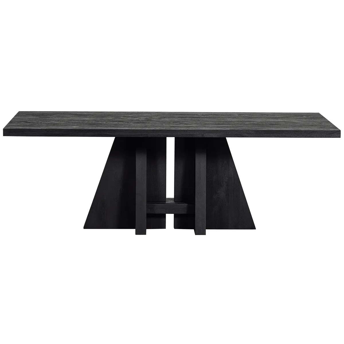 Kean Black Mango Wood Dining Table