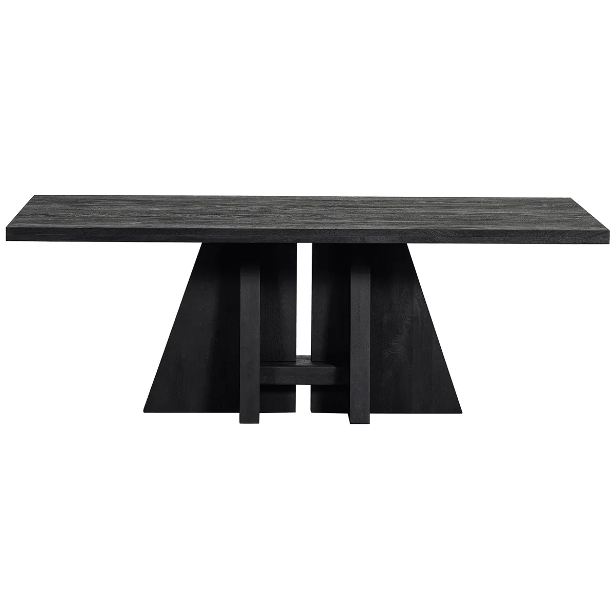 Kean Black Mango Wood Dining Table