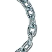 Koch A01160 Proof Coil Chain, 3/16 in, 10 ft L, 30 Grade, Carbon Steel, Electro-Galvanized :EA: QUANTITY: 1