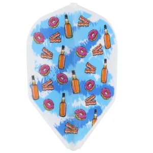 L-Style EZ Bourbon Bacon & Donuts Dart Flights - L3 / Shape