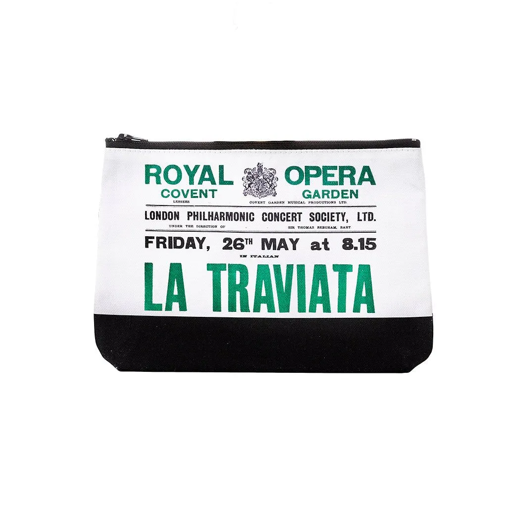 La Traviata Cosmetic Bag