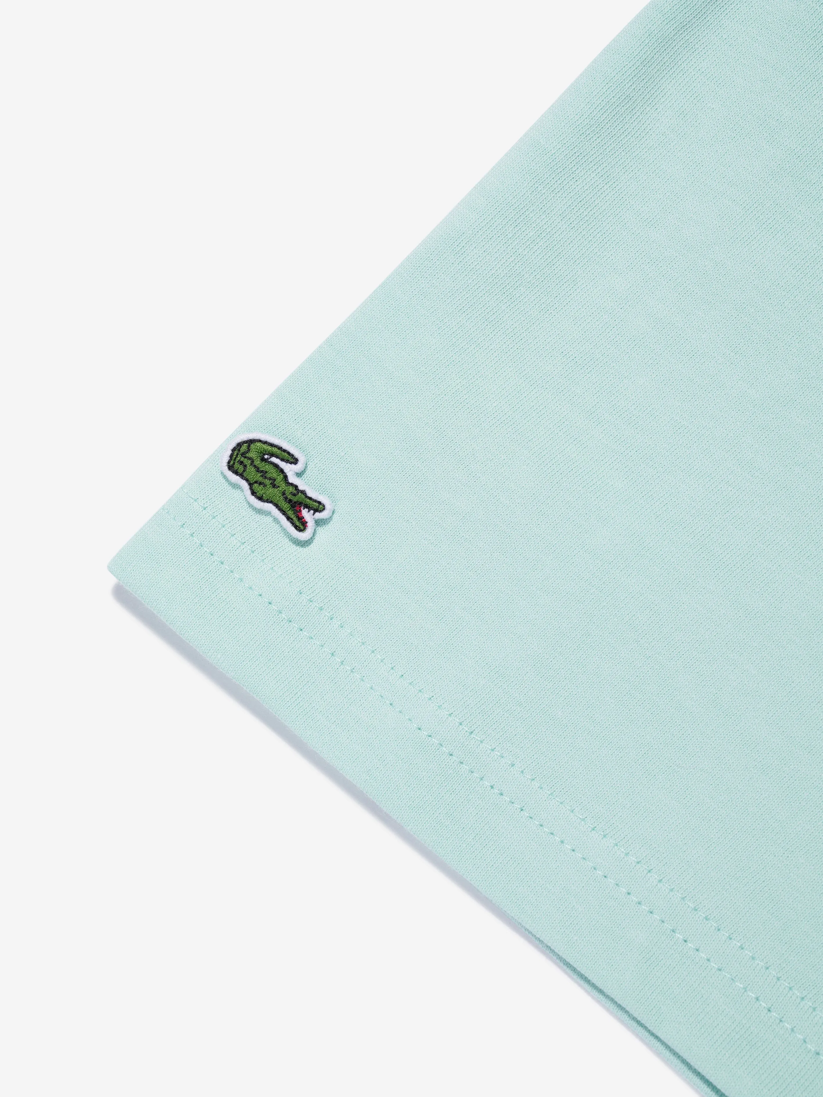 Lacoste Boys Logo T-Shirt in Mint