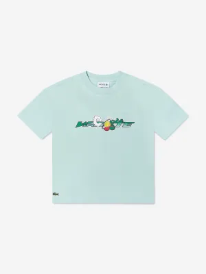 Lacoste Boys Logo T-Shirt in Mint