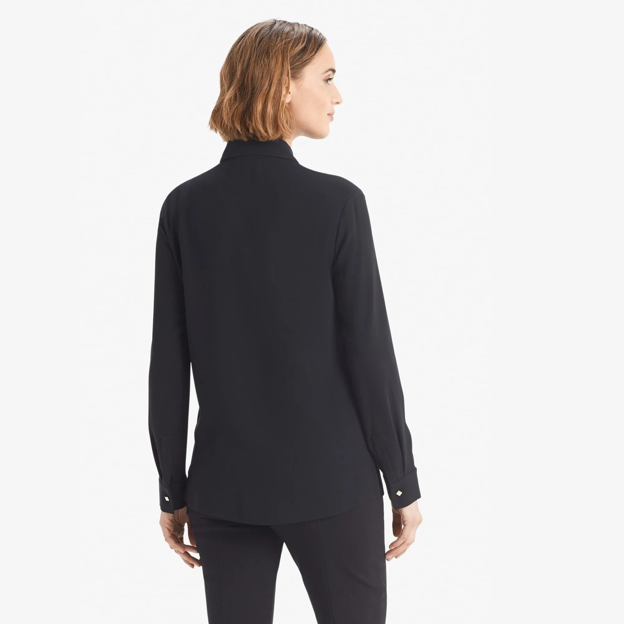 Lagarde Shirt - Crepe :: Black