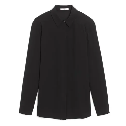 Lagarde Shirt - Crepe :: Black
