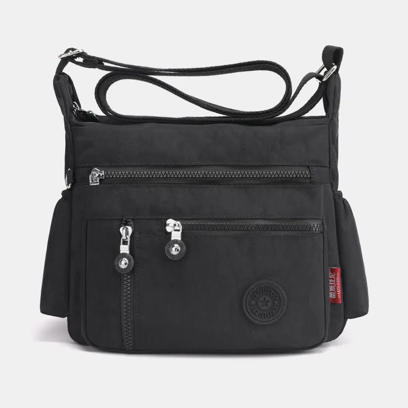 Large Capacity Multi-Pocket Waterproof Lightweight Casual Crossbody Bag