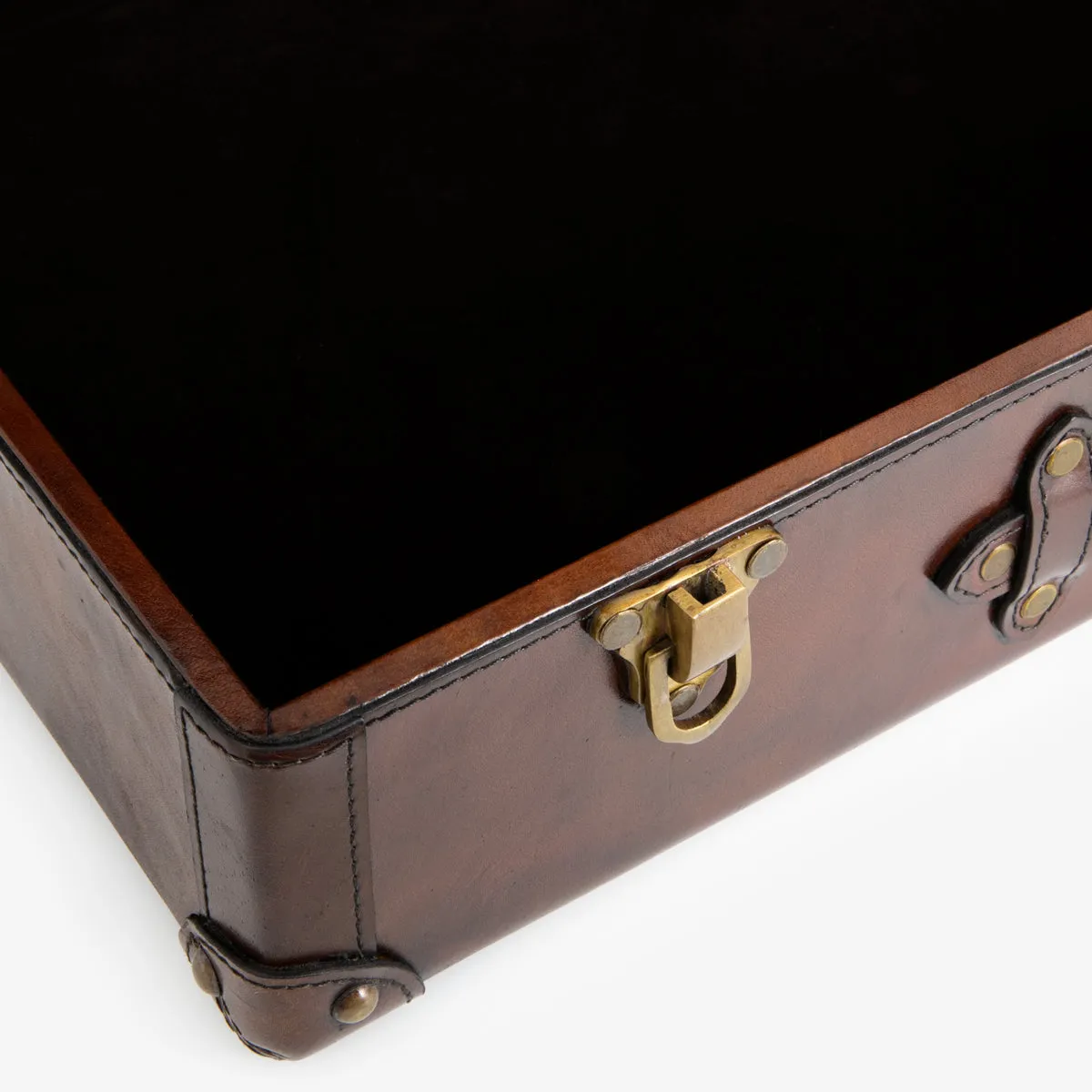 Leather Suitcase Small