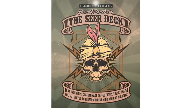 Liam Montier's THE SEER DECK Gimmick and Online Instructions (Red)