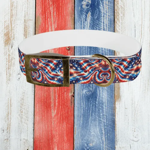 Liberty Swirl Dog Collar 🌟🐾