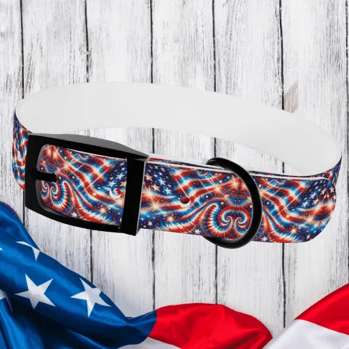 Liberty Swirl Dog Collar 🌟🐾