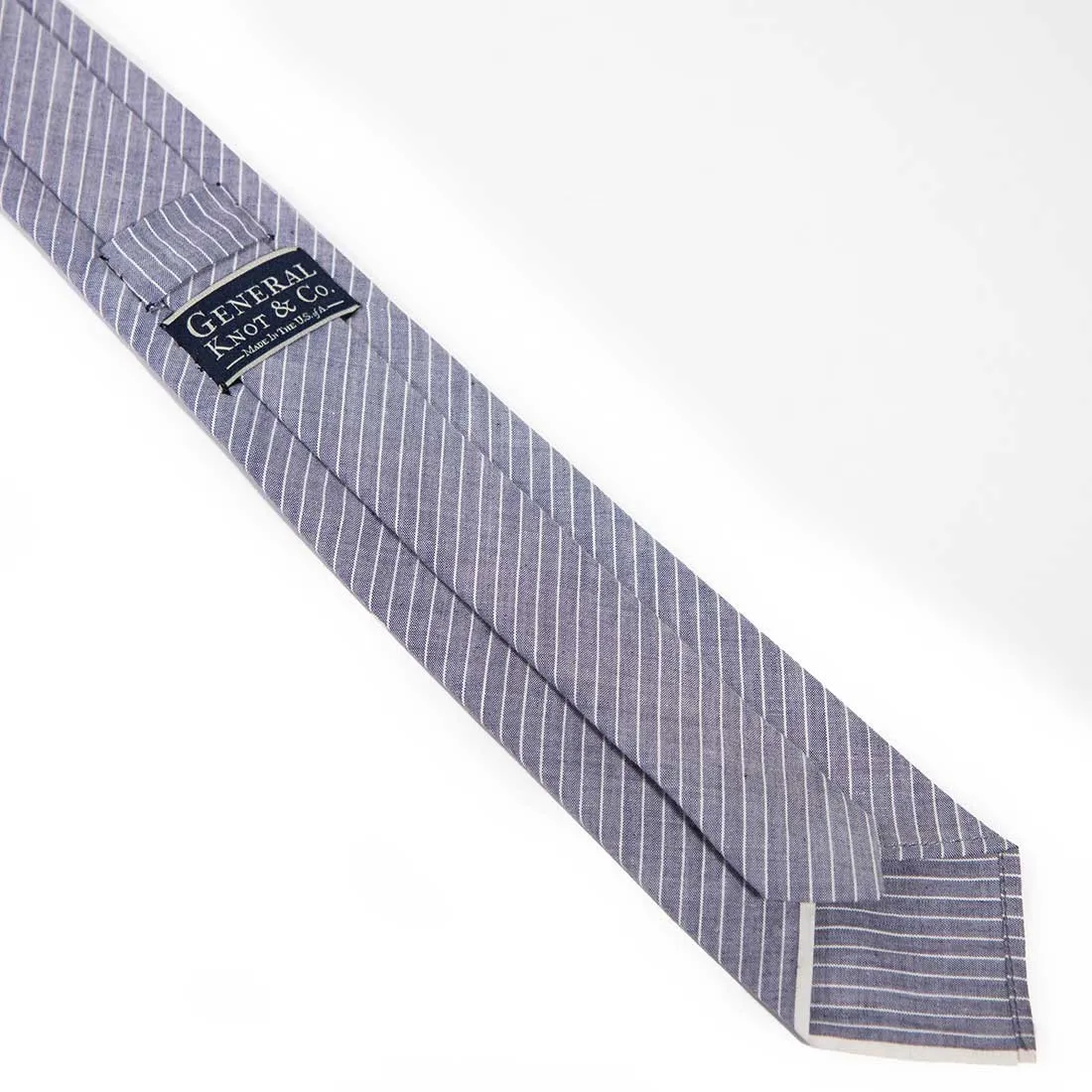 Light Indigo Stripe Necktie