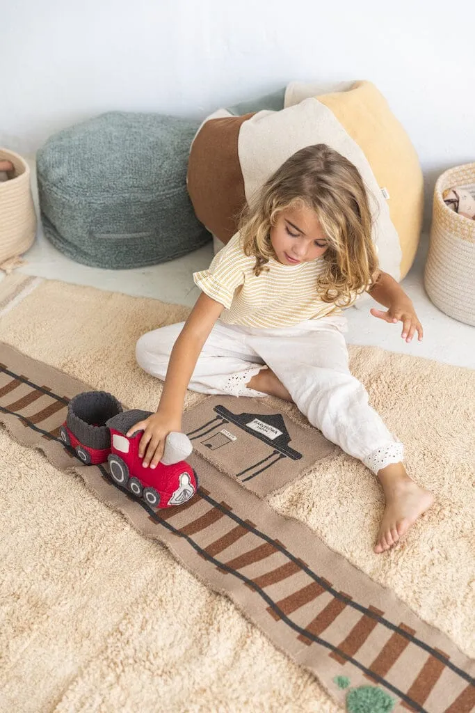 Lorena Canals Soft Toy - Ride & Roll Train