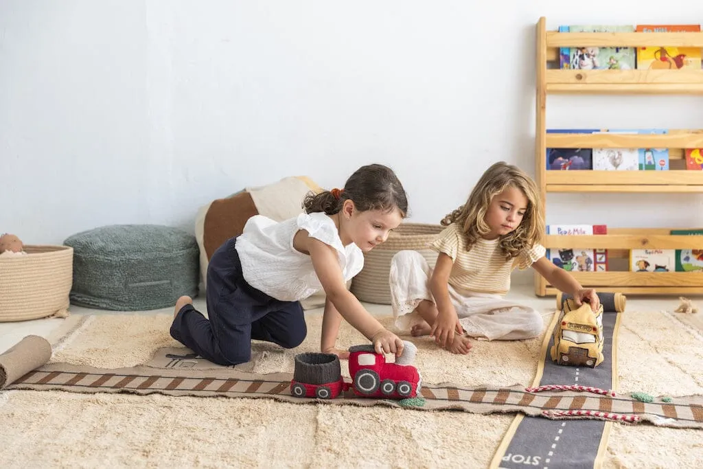 Lorena Canals Soft Toy - Ride & Roll Train