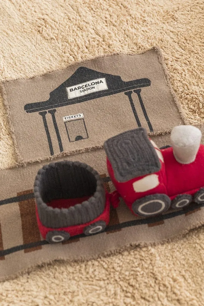 Lorena Canals Soft Toy - Ride & Roll Train