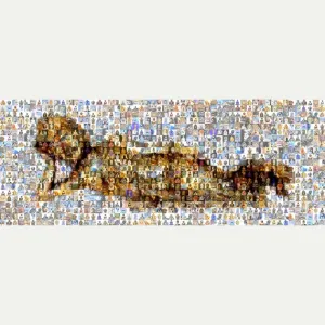 Lounging Buddha Gold