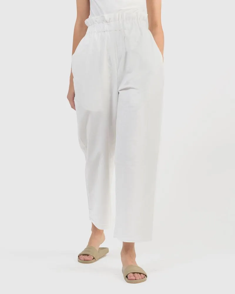 Luis Pants in Cream