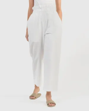 Luis Pants in Cream