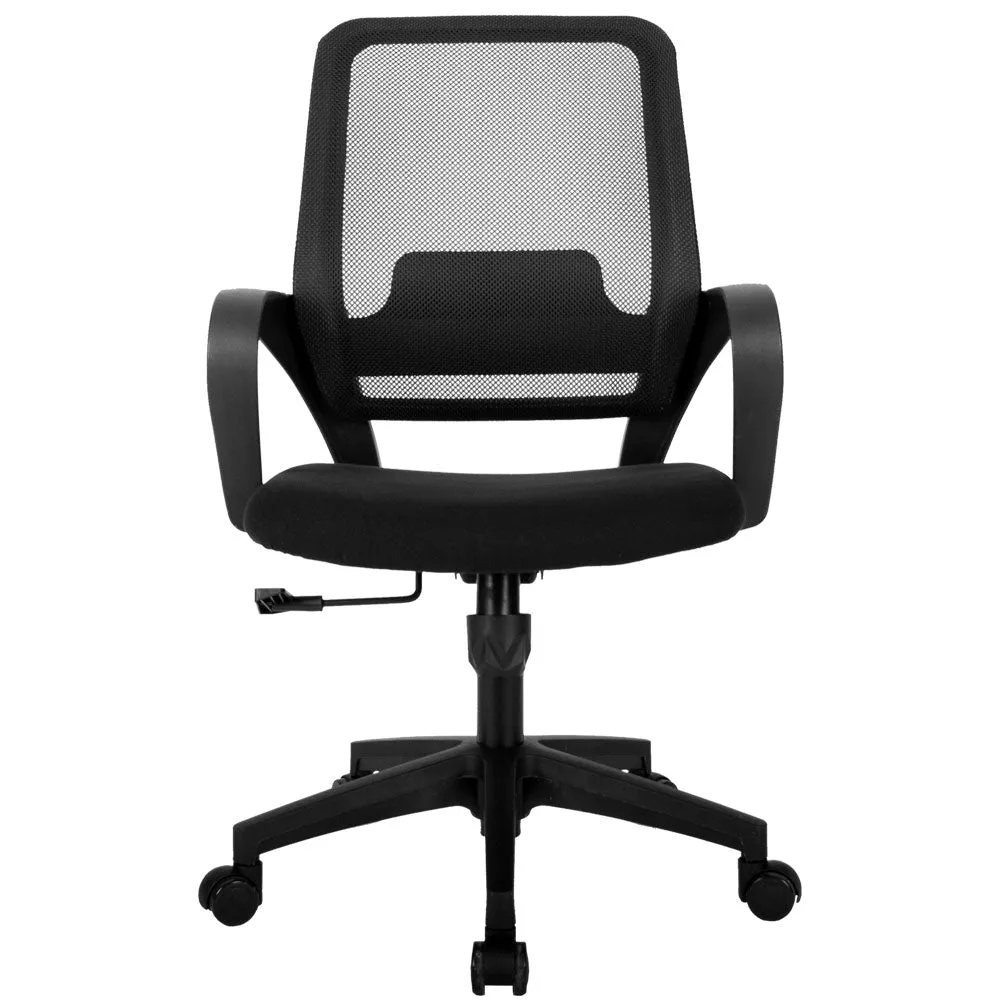 M28 black frame mesh office chair