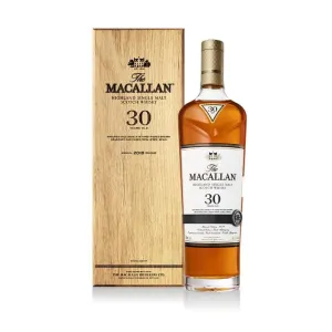 Macallan 30 Year Old Sherry Oak 2018 Release Single Malt Sotch Whisky ABV 43% 70cl