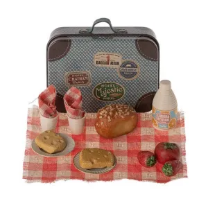 MAILEG - MOUSE: PICNIC SET IN A SUITCASE
