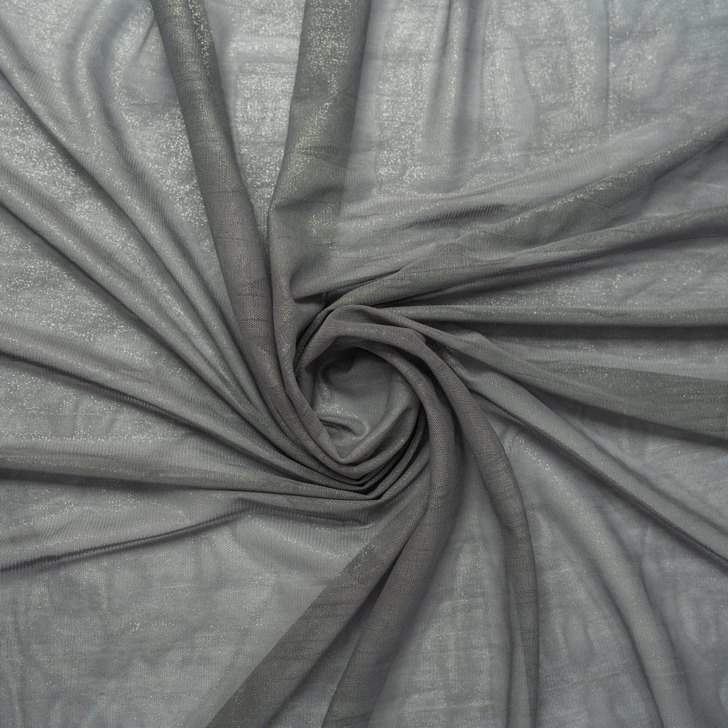 Majestic Foiled Textured Stretch Mesh | Blue Moon Fabrics