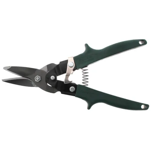 Malco M2002  Aviation Snips with Green Grip (Cuts Right)