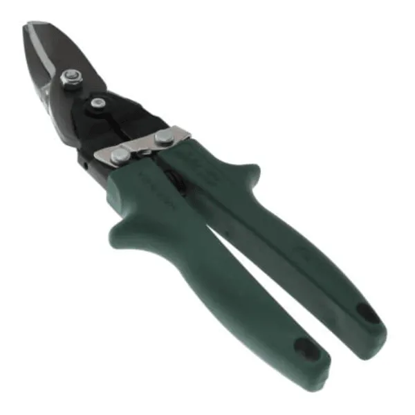 Malco M2002  Aviation Snips with Green Grip (Cuts Right)