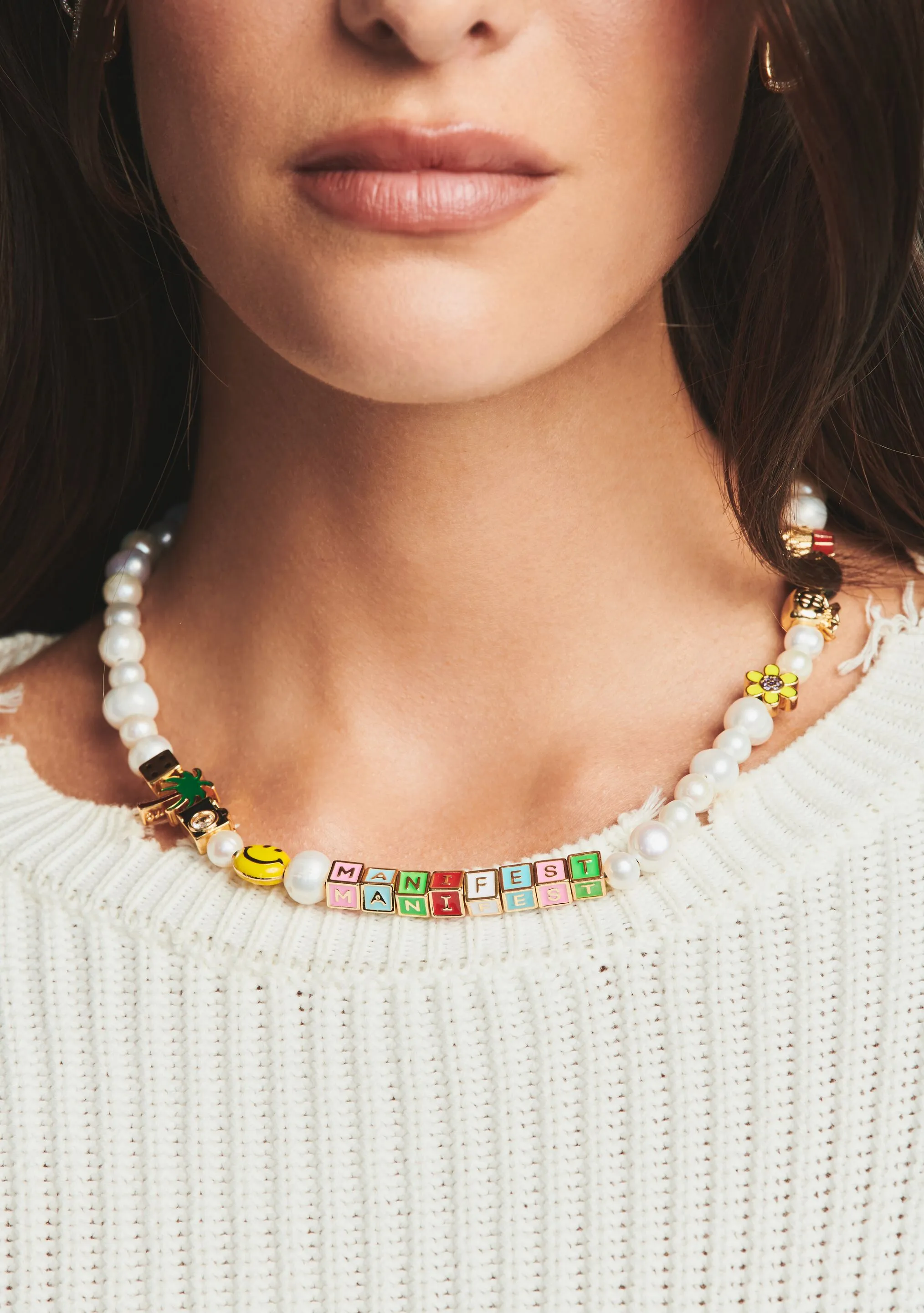 Manifest Necklace 18" by Martha Calvo