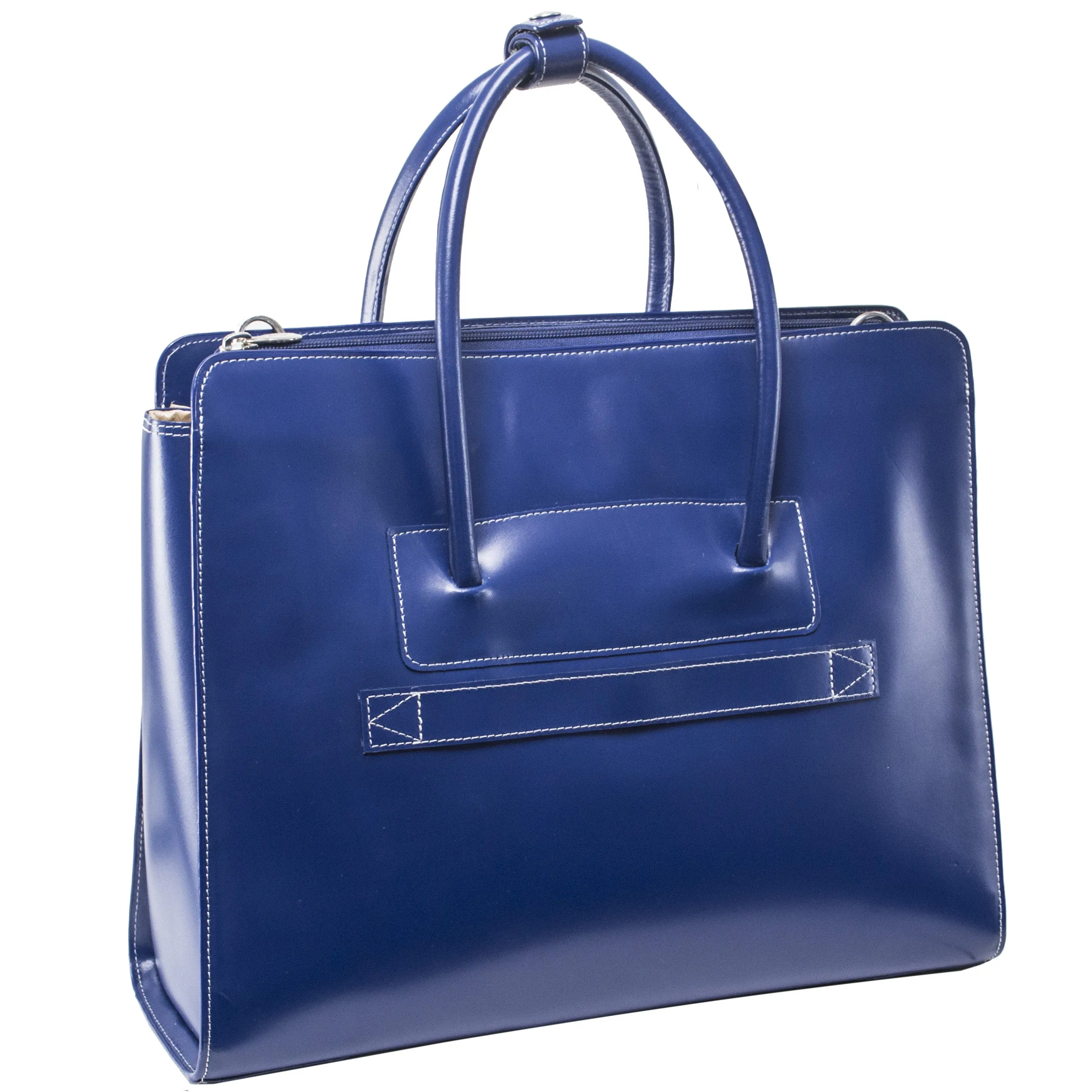 McKlein LAKE FOREST 15" Leather Laptop Briefcase