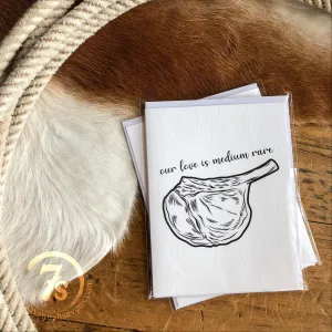 Medium Rare Card