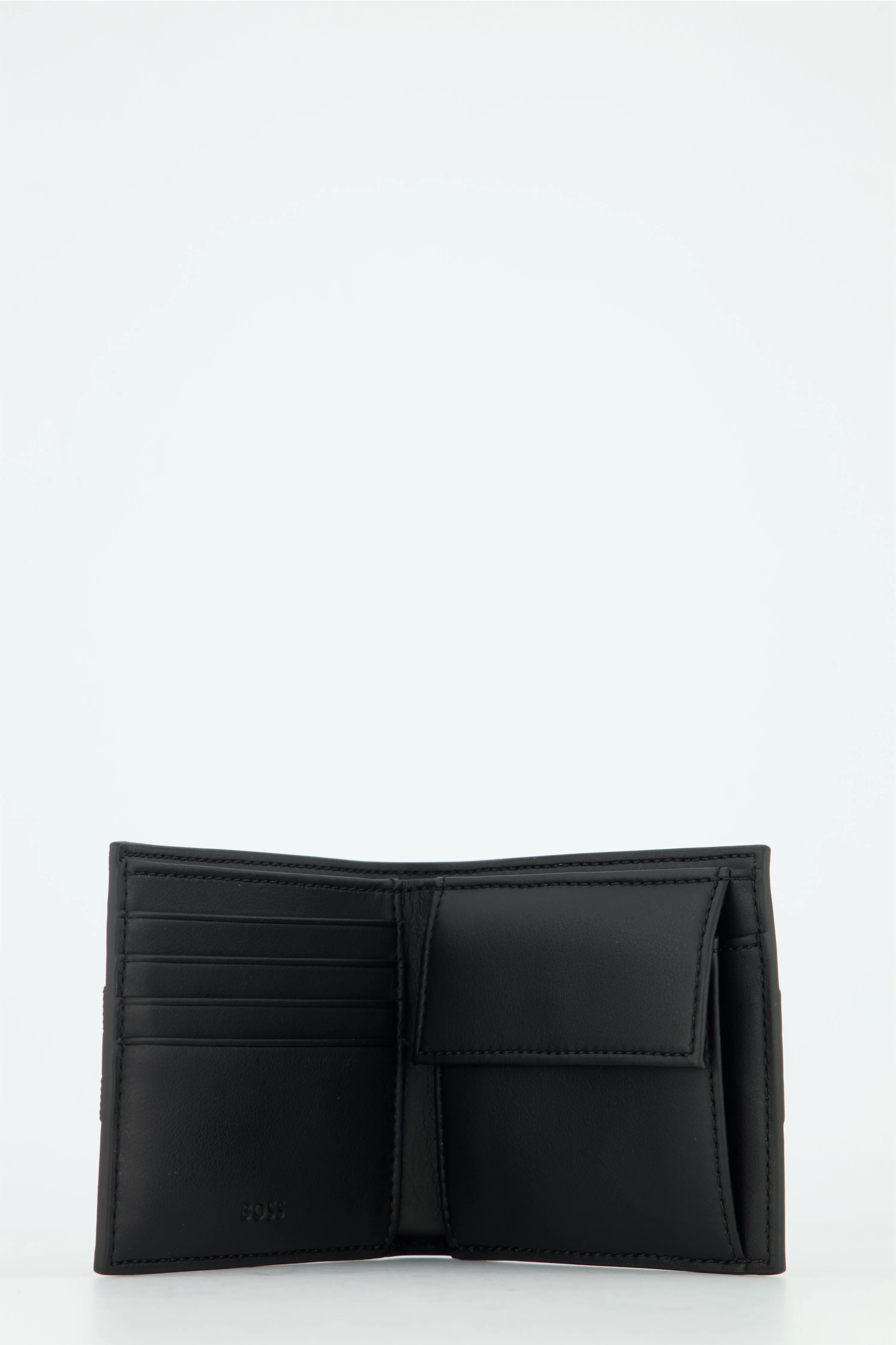 Men's BOSS Black Ray_S_4CC_Coin Black Wallet