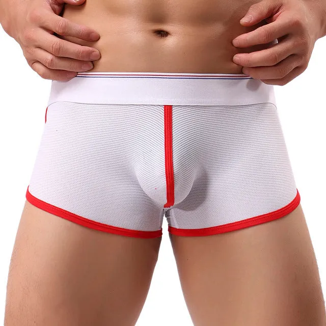 Men's Mid-Rise Mesh Jog Trunk