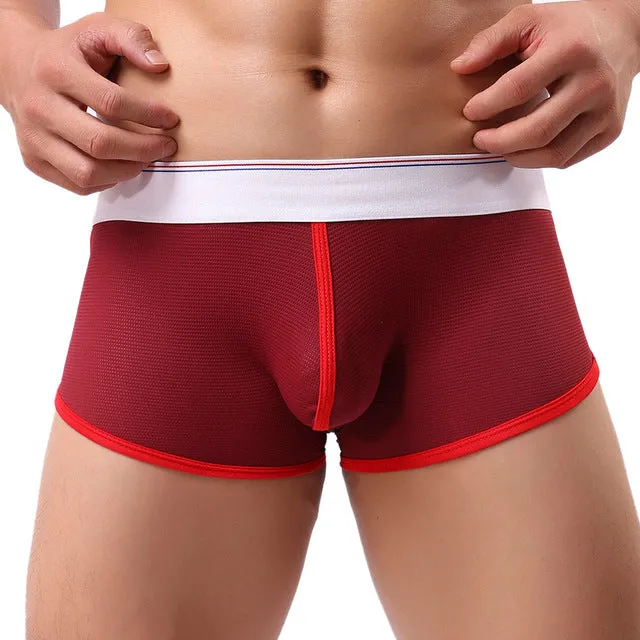 Men's Mid-Rise Mesh Jog Trunk