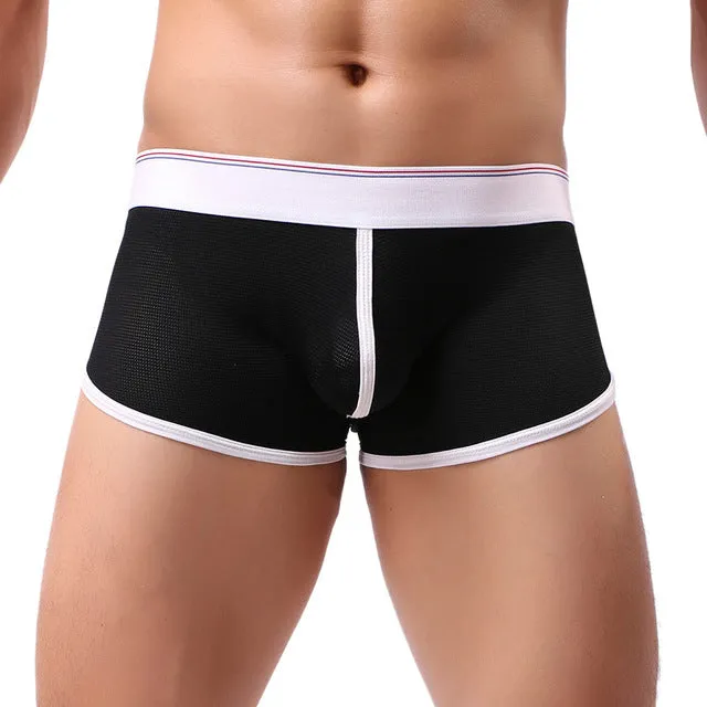 Men's Mid-Rise Mesh Jog Trunk