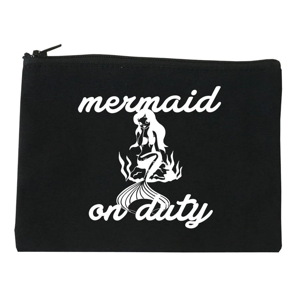 Mermaid On Duty Cosmetic Makeup Bag