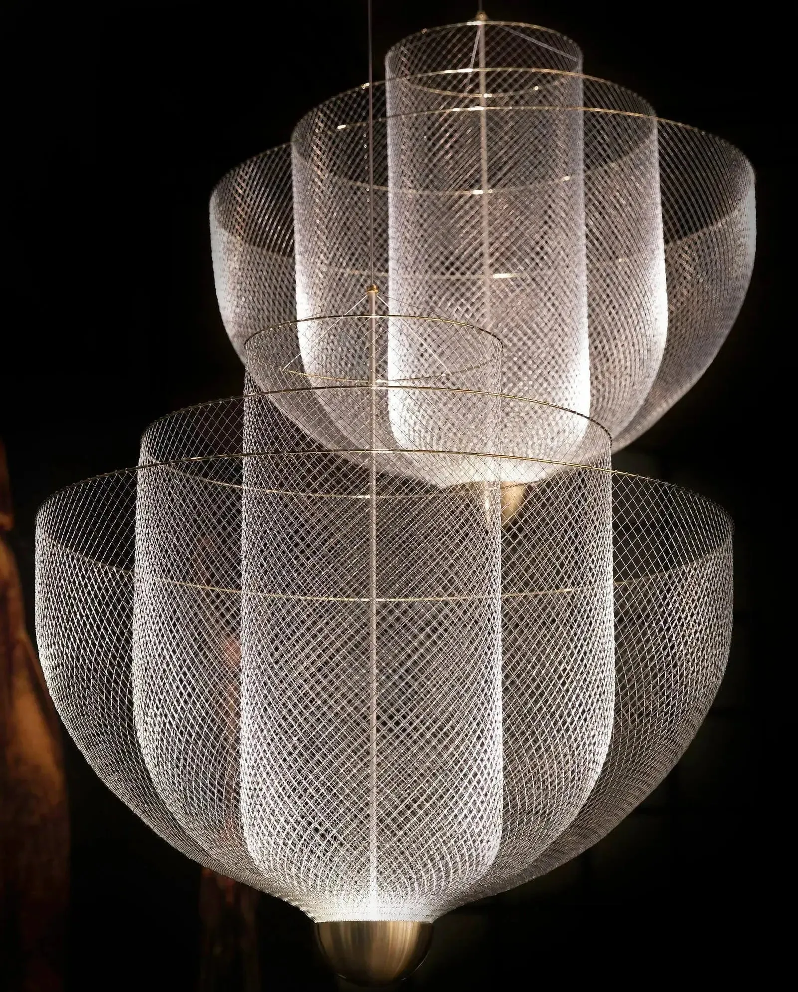 Meshmatics - Chandelier - Floor Model Palm Beach
