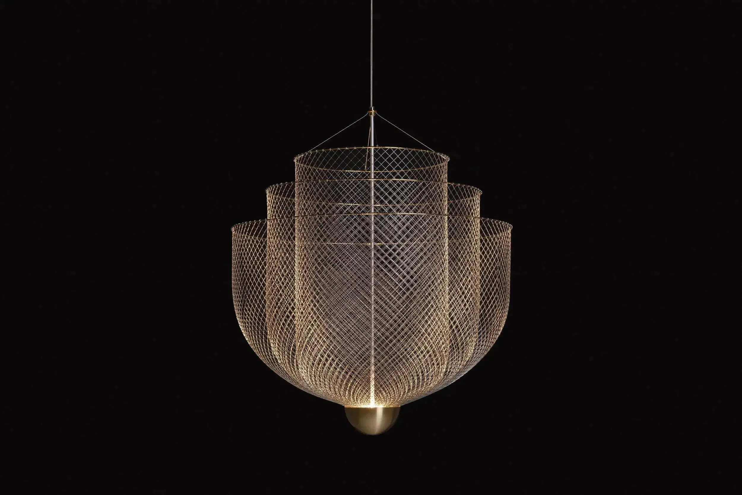 Meshmatics - Chandelier - Floor Model Palm Beach