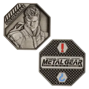Metal Gear Solid Limited Edition 'Solid Snake' Collectible Coin