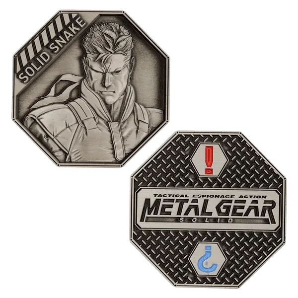 Metal Gear Solid Limited Edition 'Solid Snake' Collectible Coin
