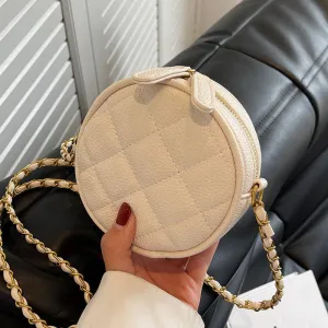 Mini Circular Shoulder Bag