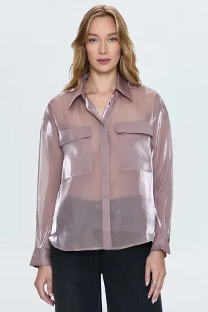 Miranda Sheer Organza Shirt