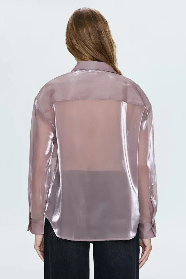 Miranda Sheer Organza Shirt