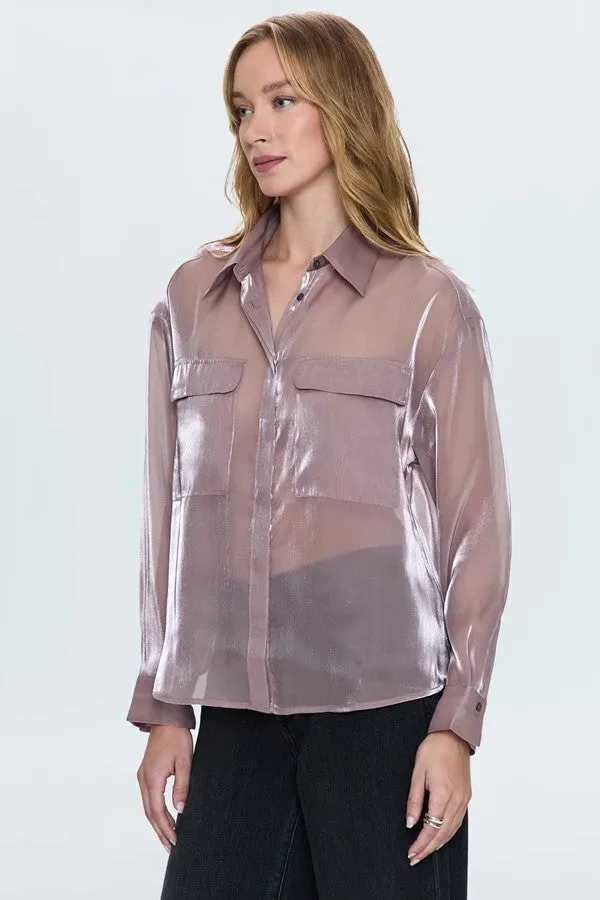 Miranda Sheer Organza Shirt