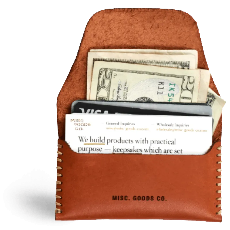 MISC. GOODS CO. - Keep It Slim Flap Wallet V.2