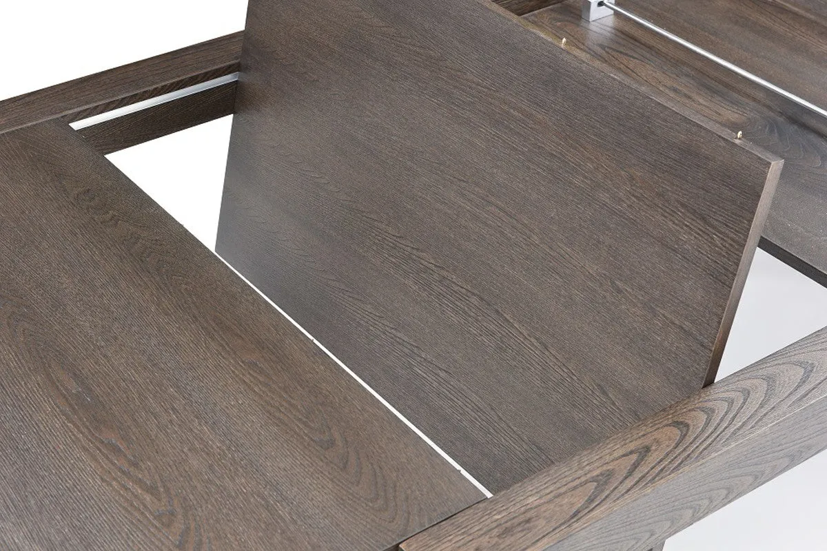 Modrest Galant Modern Grey Oak Extendable Dining Table